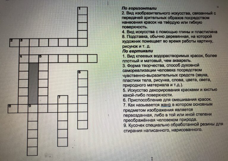 Город на картине брюллова 6 букв сканворд